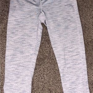 Women's Gray Patterned Leggings